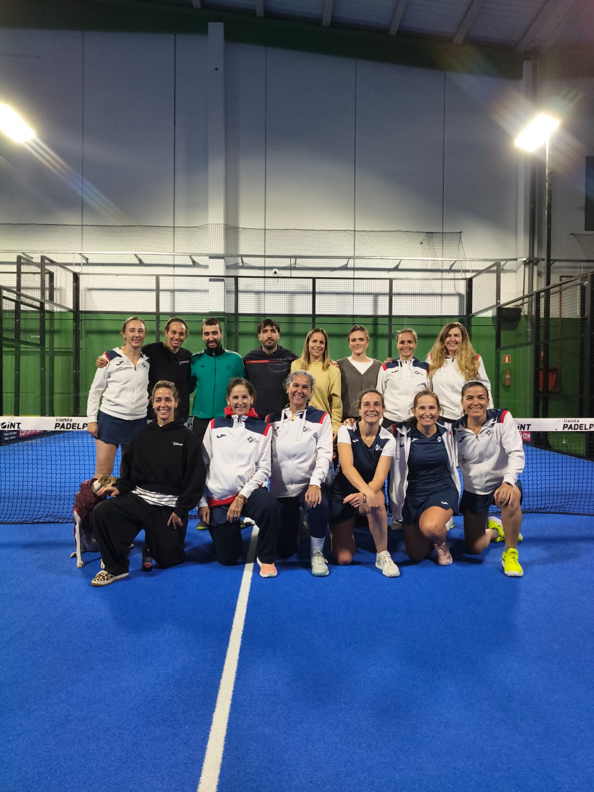 El encuentro de Be Padel Sport Home A frente a CDE PyT Villalba A